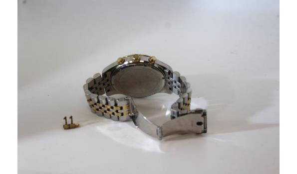 heren horloge MICHAEL KORS MK8344, quartz, vv stopwatch, goud en zilver mix, mogelijke gebruikssporen, mogelijks nieuwe batterij nodig